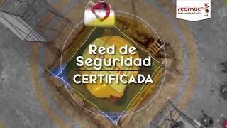 Red Certificada Anti-caídas EN 1263-1 Prueba de Garantía REDMAC