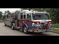 Residential Fire Response: Tankers, Ladders and More! 6 Departments! Oak Ridge, TX