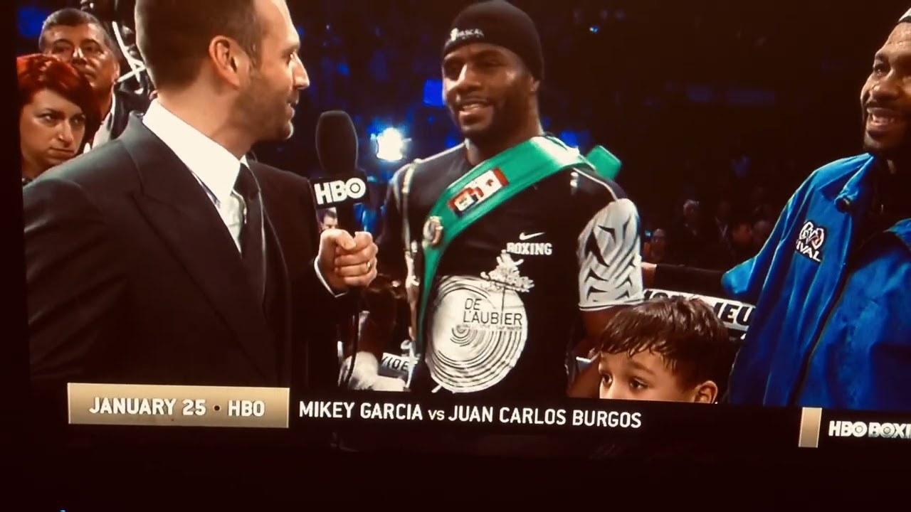 Jean Pascal post-fight interview after winning WBC light-heavyweight title in his home country