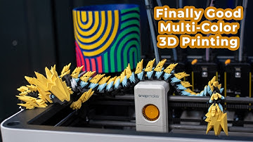 Next level Multi-Color 3D Printer - Snapmaker U1 3D Printer First Look