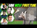 Gamers reaction when they saw Dog first time in Minecraft 🔴 live insaan, Mythpat,bbs, techno gamerz