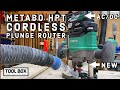 Metabo HPT 36 Volt Multi-Volt Cordless Router M 3612DA