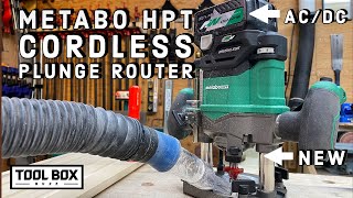 Metabo HPT 36 Volt Multi-Volt Cordless Router M 3612DA