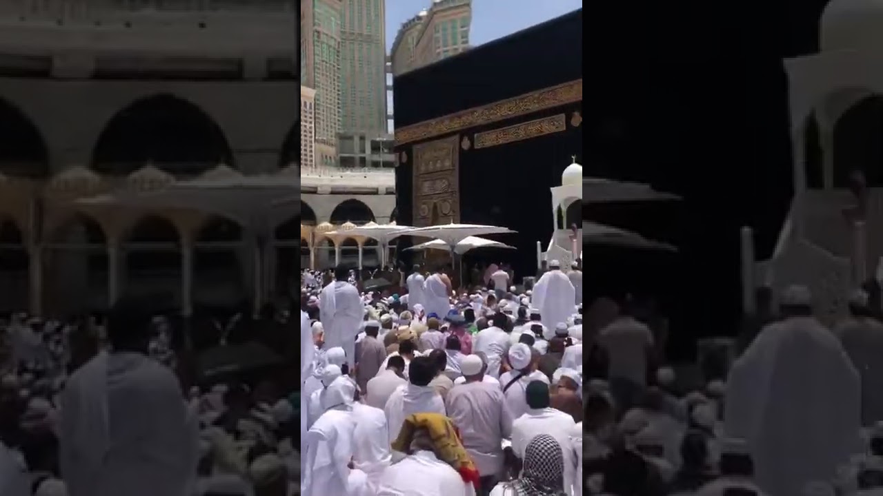 Umrah 2019 🕋 جزء من خطبة الجمعة من مكة المكرمة (تصوير إبـنـي)