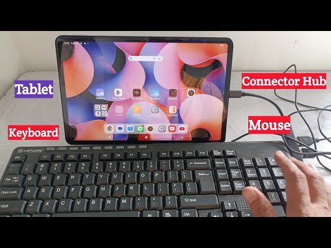 Keyboard or mouse connect in tablet & mobile | android tablet important gadgets unboxing & review