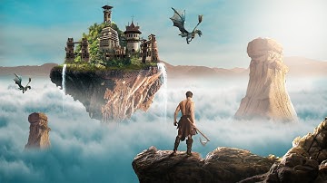 Fantasy Island Photoshop Manipulation Tutorial | Create Complete Island | Picture Fun