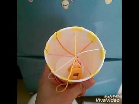紙コップの手作りミサンガ Youtube