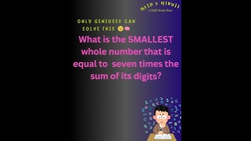 Only Geniuses Can Solve This 😮🧠