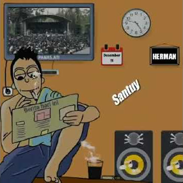 Animasi bergerak