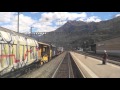 Führerstandsfahrt: Locarno - Arth-Goldau über den Gotthard (14. April 2016), Gotthard Eisenbahn