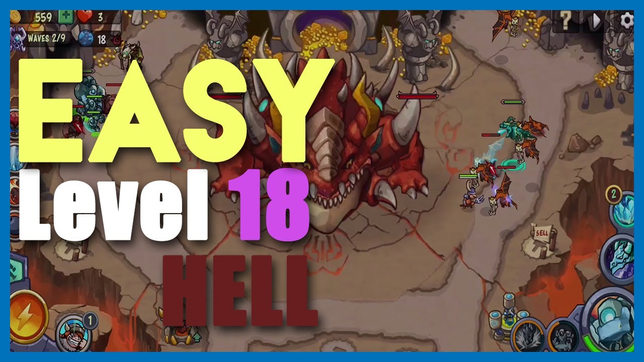 King of Defense Level 18 Hell Difficulty Made Easy