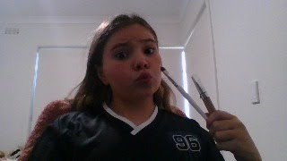 Doing Paper Faces Makeup