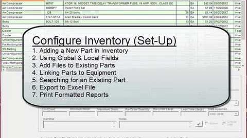 LEARN: How to Manage Maintenance Inventory
