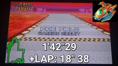 F-ZERO Maximum Velocity: Fire Field - Warrior Circuit with Jet Vermilion: 1