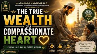 The True Wealth of a Compassionate Heart | Islamic Reminder 🤍
