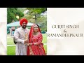 Best punjabi wedding highlights california  gurjeet  ramandeep  harjas studio 2024  los angeles