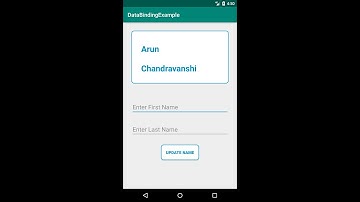 Android Working with Observable Data Objects using DataBinding