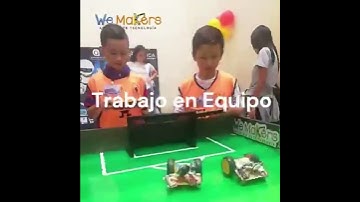 FÚTBOL DE ROBOTS - WE MAKERS ACADEMY