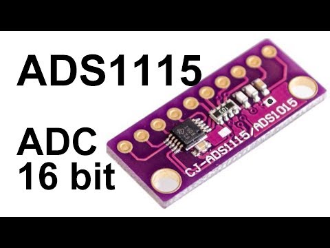 We connect an external ADC, ADS1015 (ADS1115). 4 analog inputs!