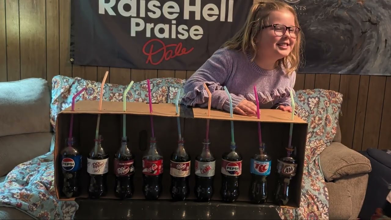 Family Blind Soda Challenge! 