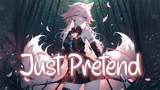 「Nightcore」 Just Pretend - BAD OMENS ♡ (Lyrics) Resimi