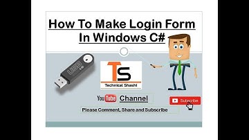 Create Login Window with User Authentication with Sql Server and C#