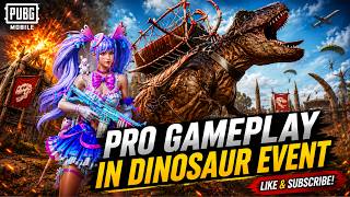 Pro Gameplay in Dinosaur Event🥵 | Pubg Mobile | BotQueen Gaming