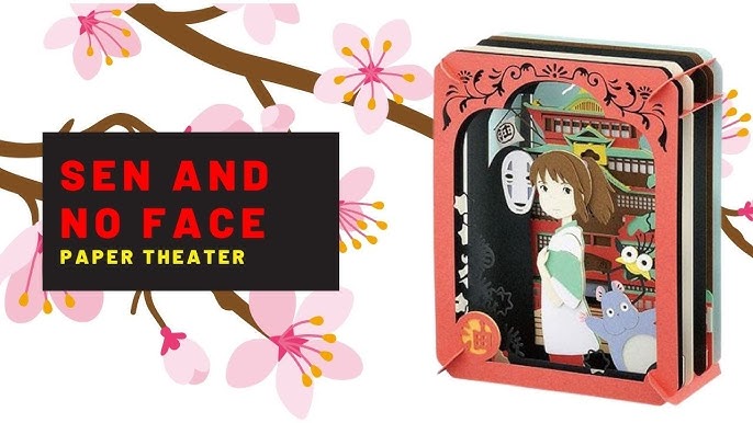 Studio Ghibli paper theatre: Spirited away (pt1). Got this at the