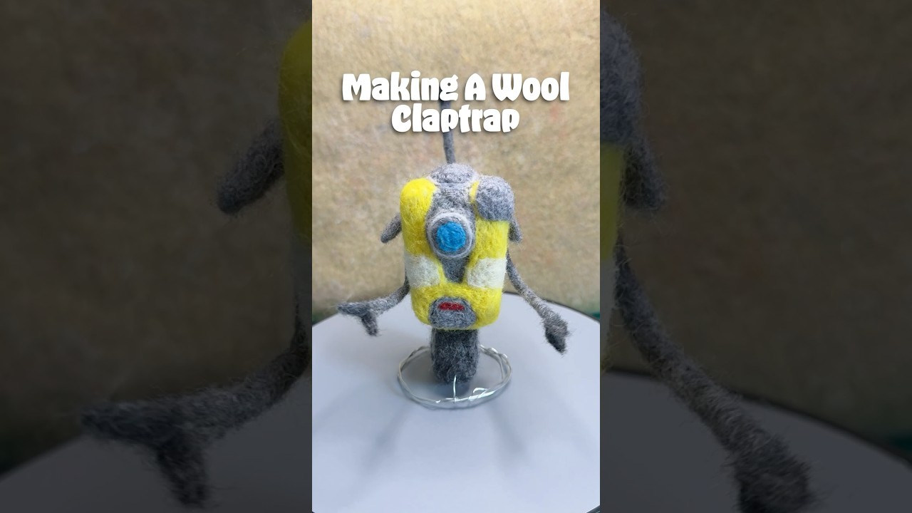 I Made A Wool Claptrap Statue  