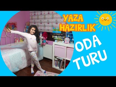 MİRA 'nın ODASINI DÜZENLEDİK | YAZA HAZIRLIK | Umikids Oda Turu