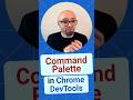 Command Palette in Chrome DevTools?