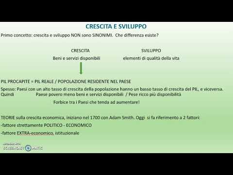 Video: Qual è il significato di sviluppo e crescita?