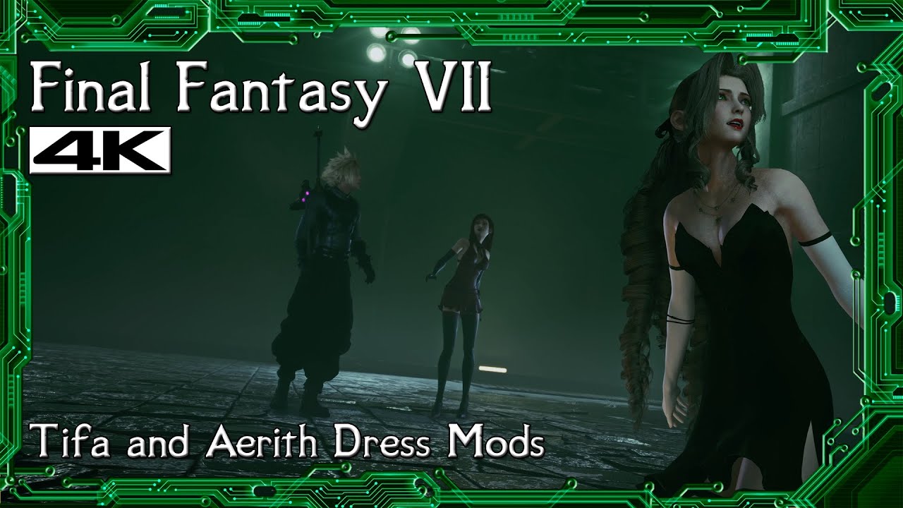 Why are there so many Final Fantasy VII Remake dress mods?