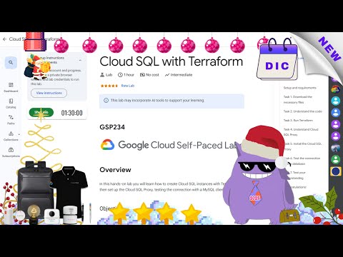 Cloud SQL with Terraform  #2025 | #GSP234 |#qwiklabs |#Solution