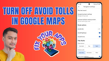 How to Turn Off Avoid Tolls in Google Maps