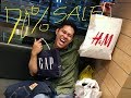 JAPAN RUSH 70%SALE H&M and GAP||VLOG04||