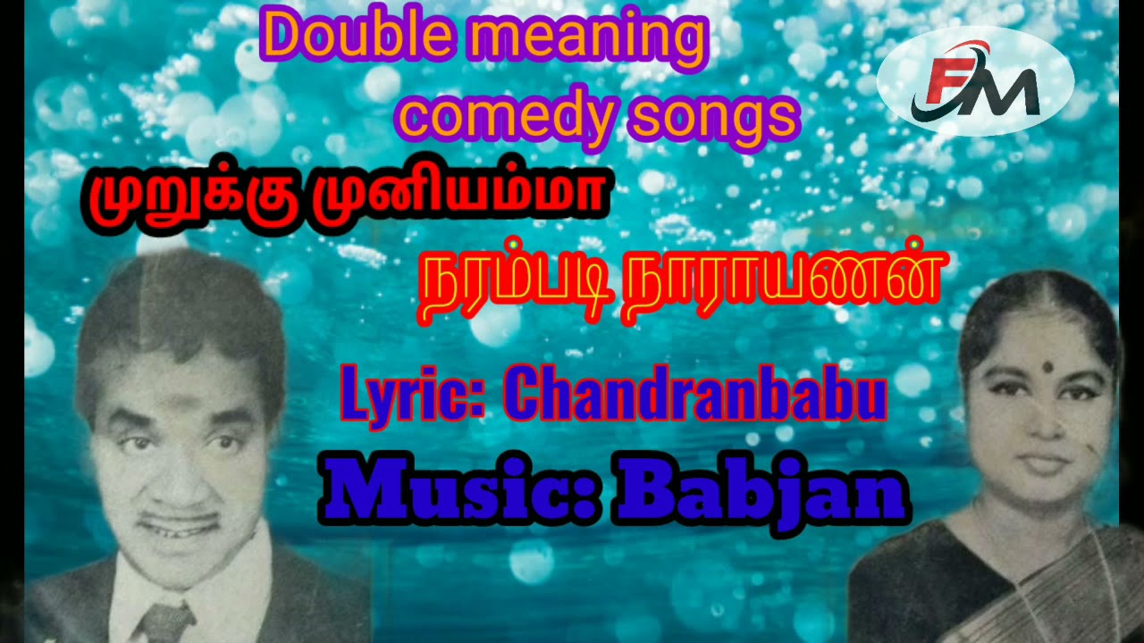 Murukku_Muniyamma _ comedy song_   Famous musicals