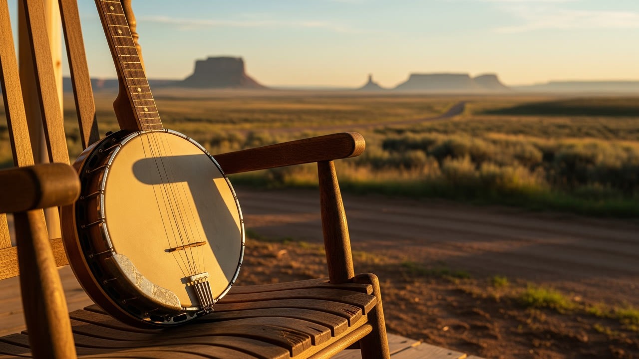 Thumbnail for the country song Grandfather's Old Banjo