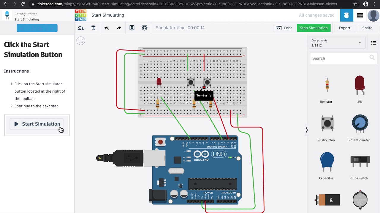 online circuit simulator for arduino