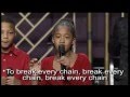 "Break Every Chain" Tasha Cobb, Sunbeams Choir