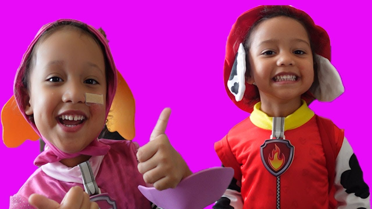 PAW PATROL HALLOWEEN COSTUMES 2020 - KIDS DRESS UP PRETEND PLAY AND STORYTIME