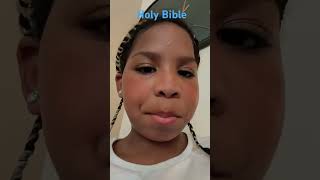Don’t play with that  Bible