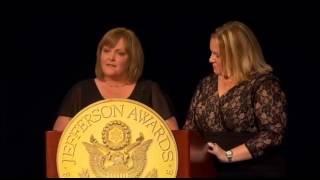 Paula Perkins & Leslie Schaffner at 2013 National Jefferson Awards in Washington, DC