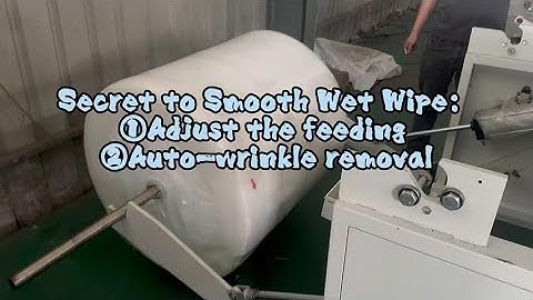 Qianzhao Smooth & Perfect Wet Wipes! Wet Wipe Machine Cloth Installation Tips 🚀