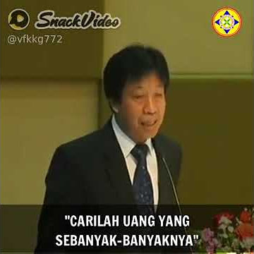 Carilah uang sebanyak-banyaknya.