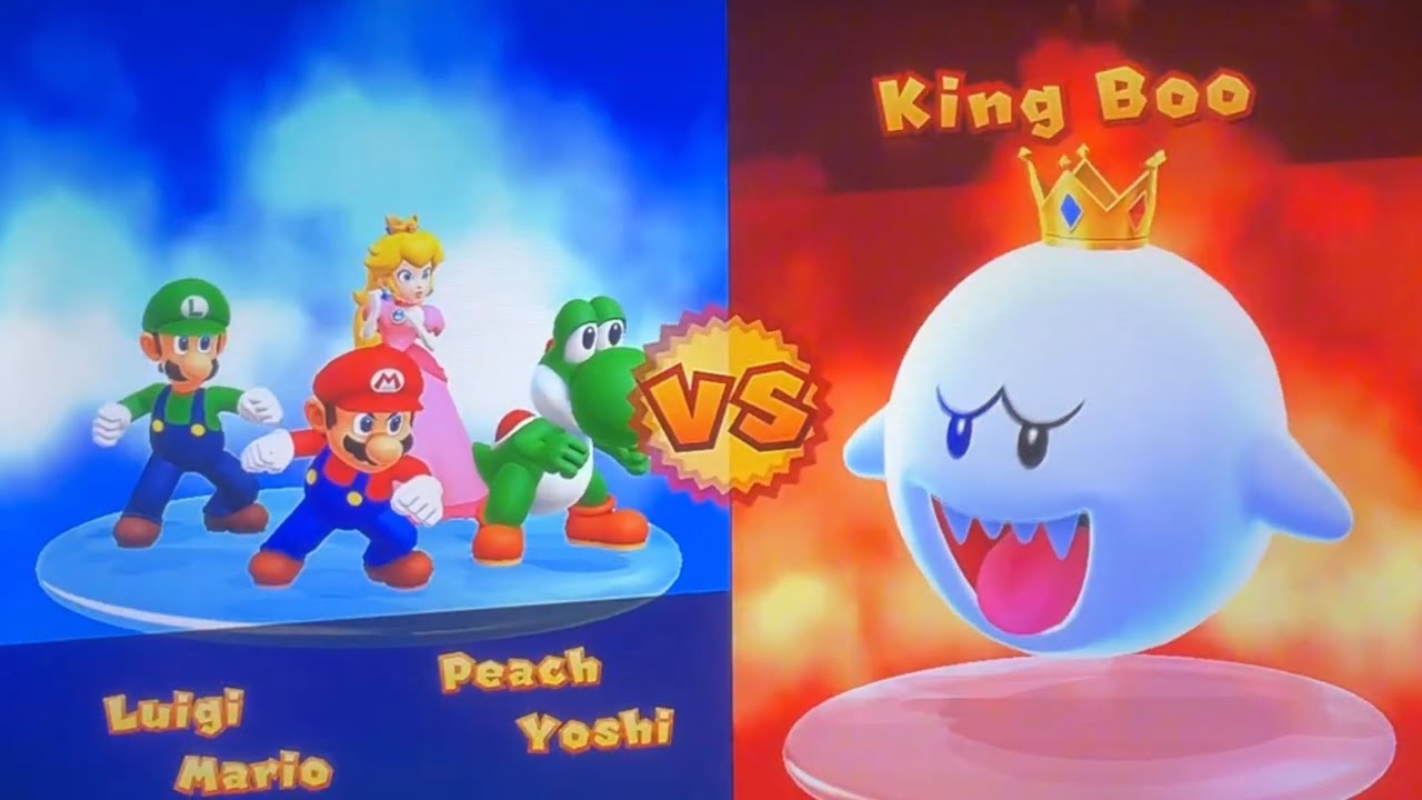 (The good luck and bad luck is crazy) Mario party 10 haunted trail