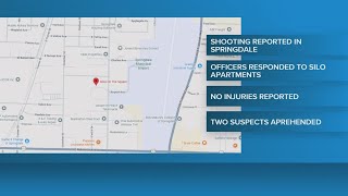 Two taken into custody after Springdale apartment shooting, police say