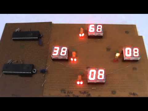 traffic system advance with timer on 4 poles 17062