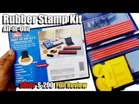 Rubber Stamp Shiny S-200 All-in-One || Full Review