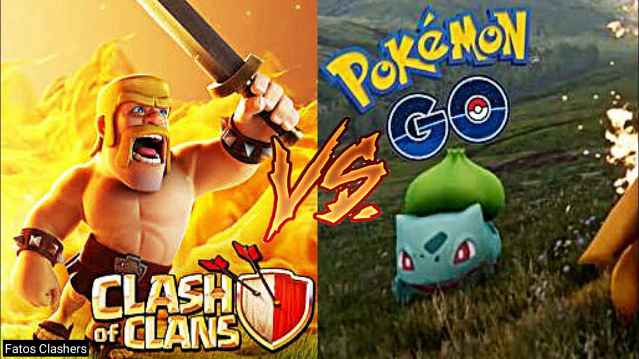 TRETA] Clash Of Clans VS. PokÃƒÂ©mon GO